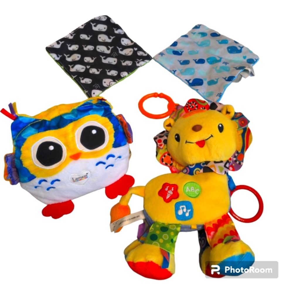 Newborn Baby Infant Toddler Toy Lot (4 pcs)